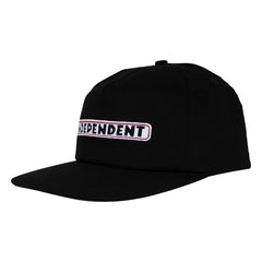 Independent - Bar Logo Snapback Hat (Dark Chocolate/Black) *SALE