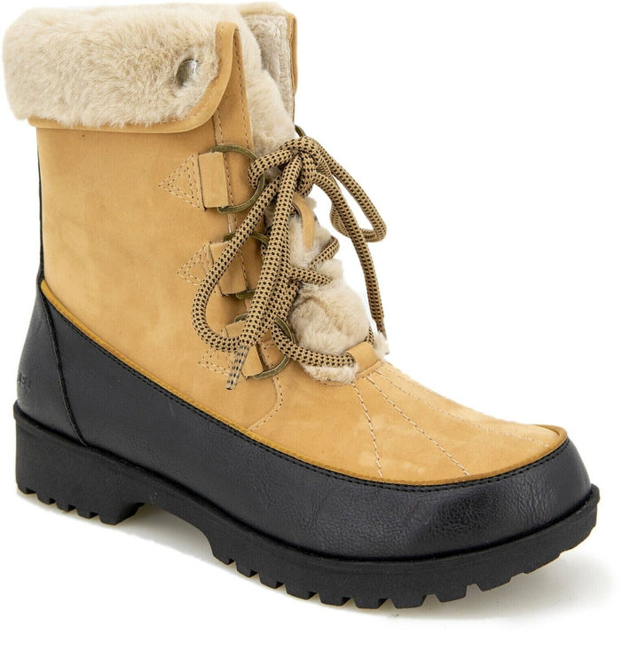 JBU Women's Southgate Two-Tone Winter Boots – Beige B2SGT04