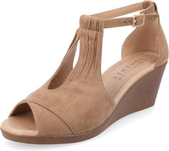 Journee Collection Women’s Comfort Sole Ankle Strap Wedges