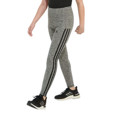 Adidas Kids 3-Stripes Melange Cellphone Pocket Leggings – AK4941