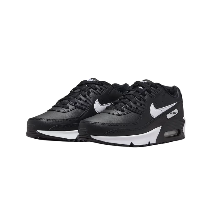 Nike Kids' Air Max 90 Shoes Black/White HF6358-002