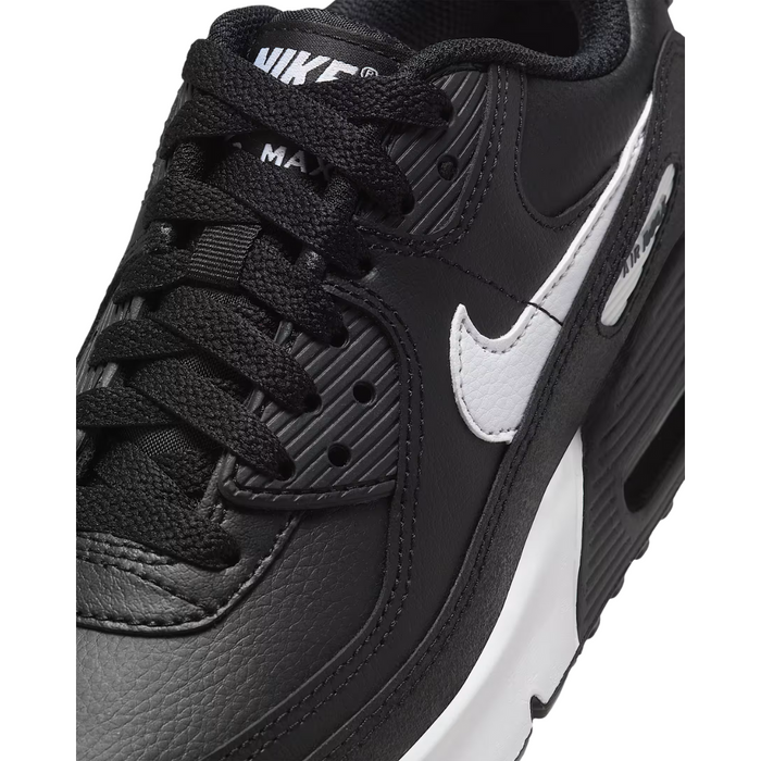 Nike Kids' Air Max 90 Shoes Black/White HF6358-002