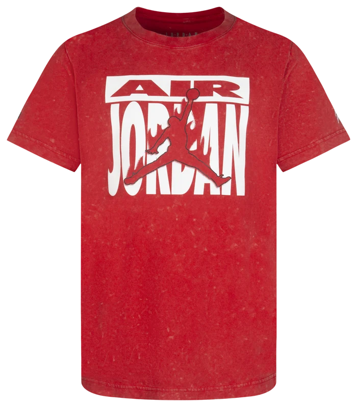 Jordan Kids' Fire Throwback Short Sleeve T-Shirt 95C491-R69