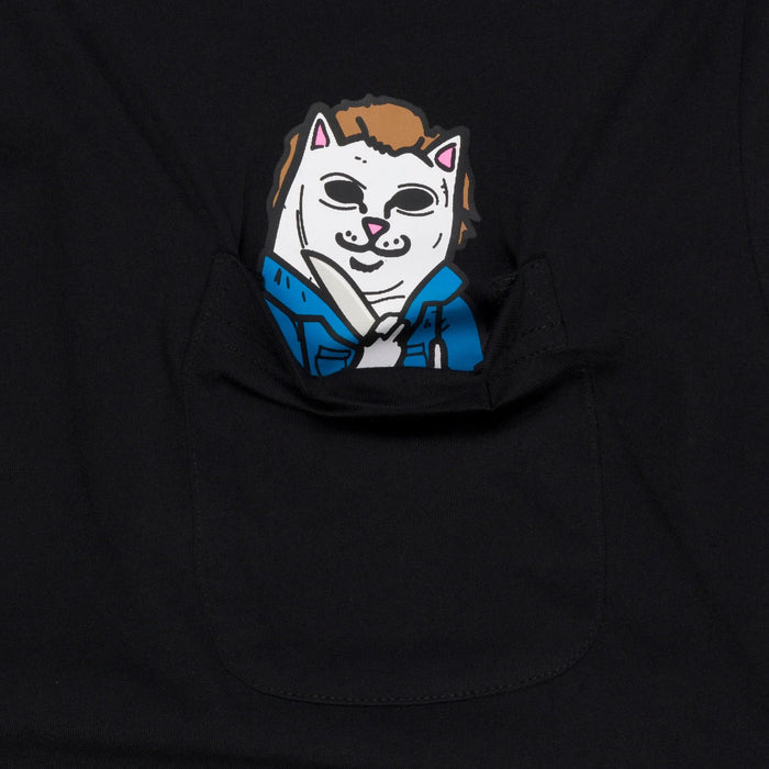 Killer Nerm Pocket Tee (Black) - Camiseta - Four Street