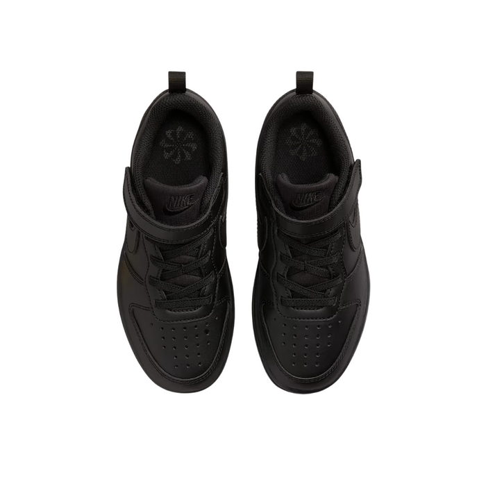 Nike Little Kids' Court Borough Low Recraft Shoes – Black DV5457-002