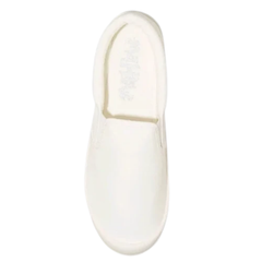 Mad Love Women’s Kasandra Slip-On Canvas White Shoes
