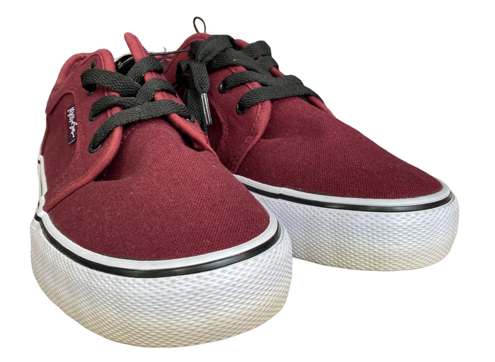 Maui and Sons Men’s Wave Sneaker — Maroon — Style 18MVL001AA