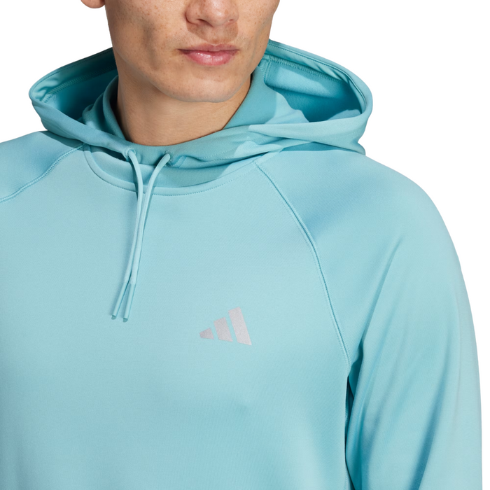 Adidas Men's Game and Go Training Small Logo 3-Stripes Hoodie – IX9030