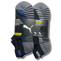 Puma Men's Low Cut 6 Pack Cushioned Socks