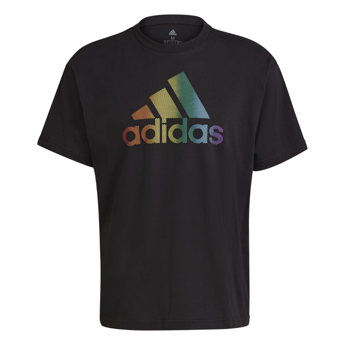 Adidas Men's Pride Logo Graphic Tee (Gender Neutral) – JW2052
