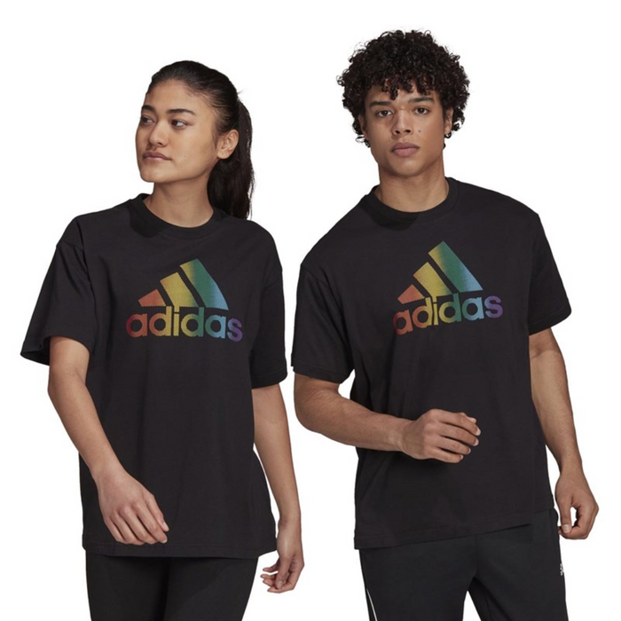 Adidas Men's Pride Logo Graphic Tee (Gender Neutral) – JW2052