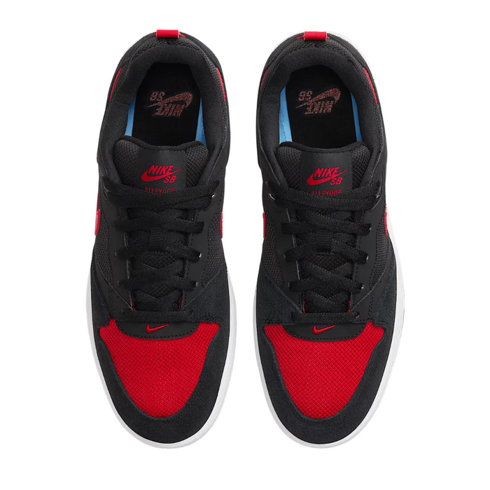 Nike Men's Skateboarding Alleyoop Shoes Black/Red CJ0882-006