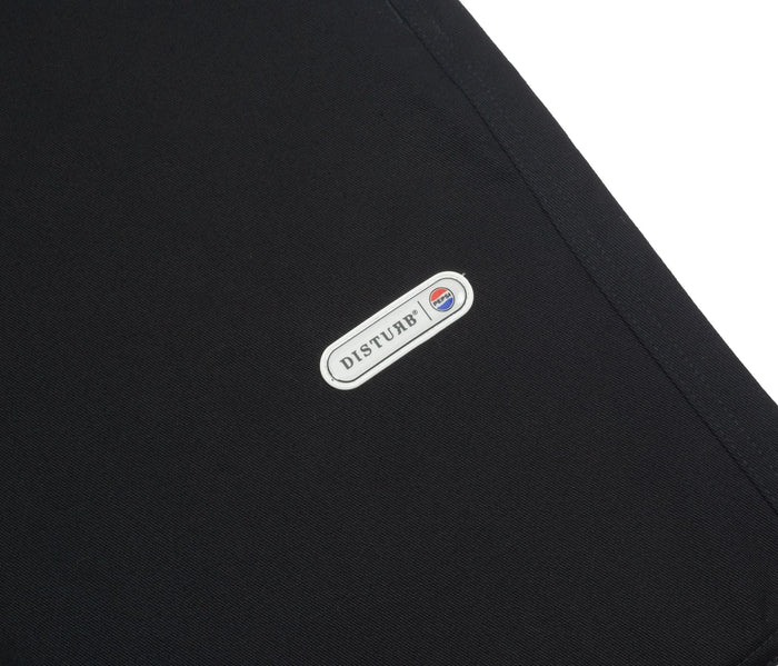 Minimal Twill Pants in Black - Four Street