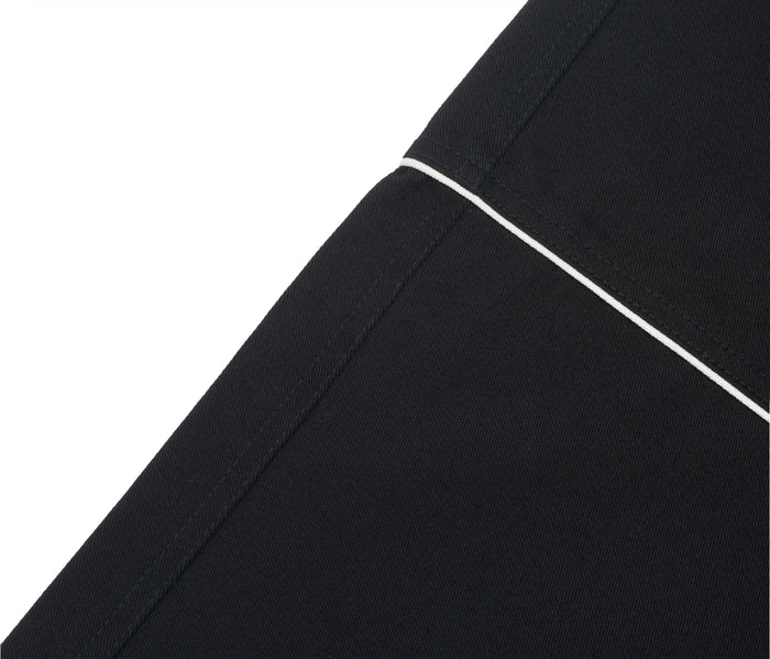 Minimal Twill Pants in Black - Four Street