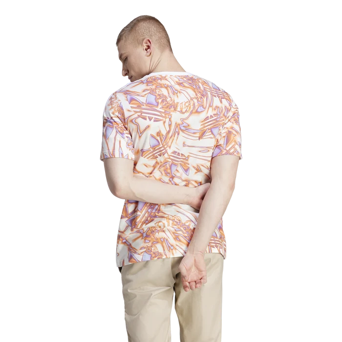 Adidas Originals Men's 3S All Over Print T-Shirt IL5008