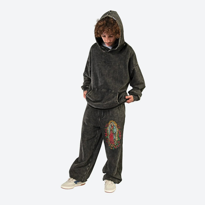 Our Lady Hooded Fleece - Four Street