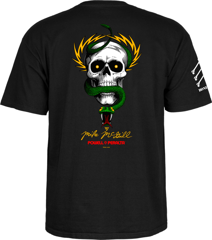 Powell - Bones Brigade Mike McGill Series 17 Tee (Black) *SALE
