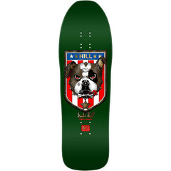Powell - Frankie Hill Bulldog Green/Gold Foil Deck (9.95")