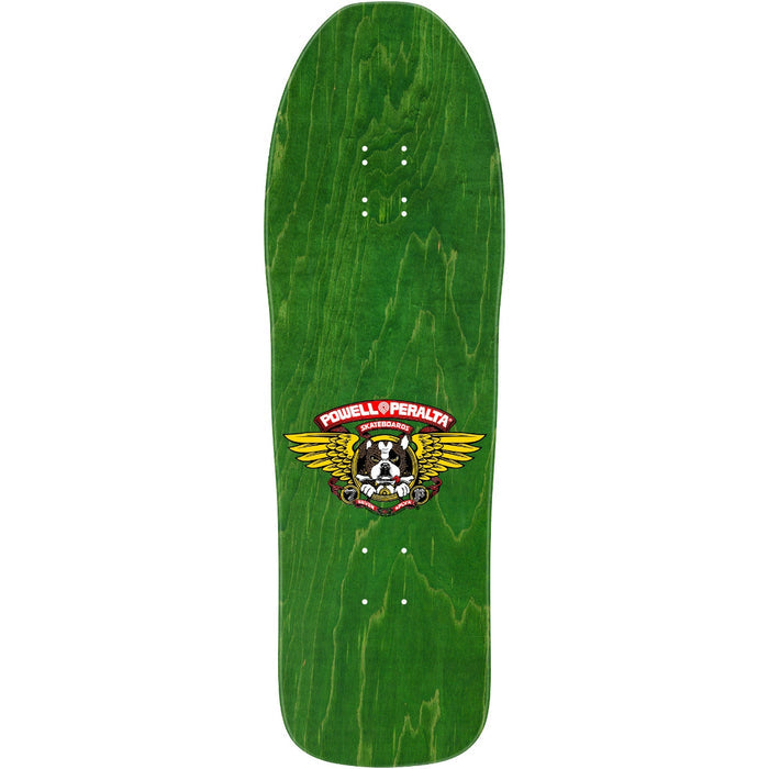 Powell - Frankie Hill Bulldog Green/Gold Foil Deck (9.95")