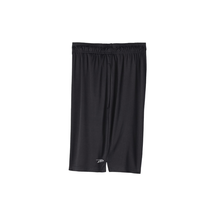 Pro Player Mens Black Moisture Wicking Athletic Shorts