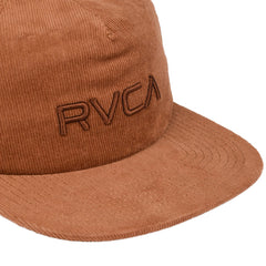 RVCA - Big RVCA Cord Hat (Camel)