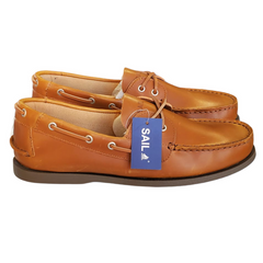 Sail For Us Men's Boat Shoes Tan