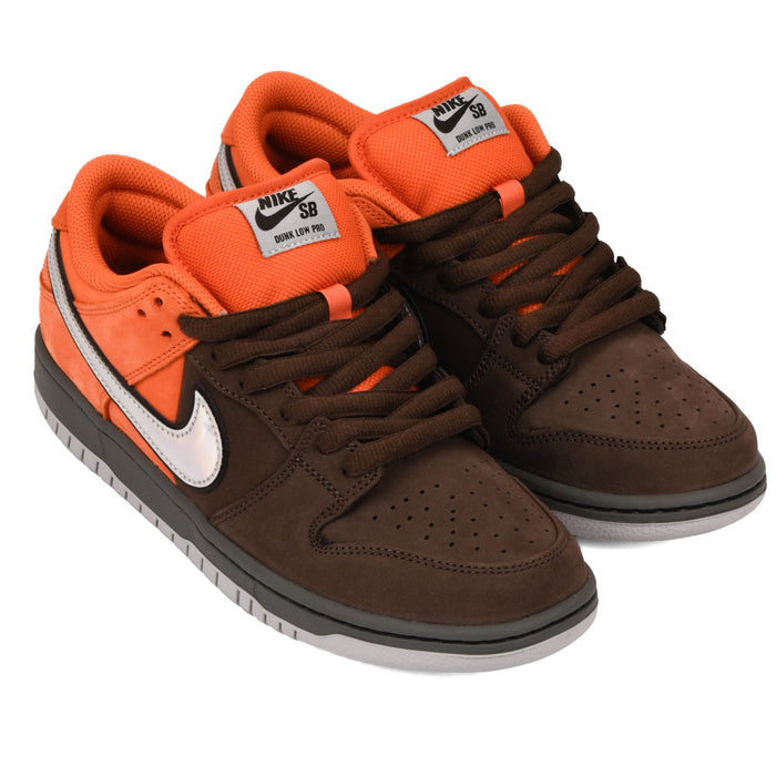 Nike SB - Dunk Low Pro (Safety Orange/Wolf Grey/Baroque Brown)