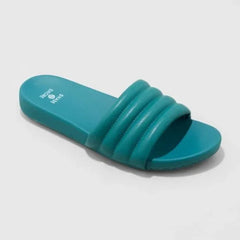 Shade & Shore Women's Kendra Dark Teal Sandals