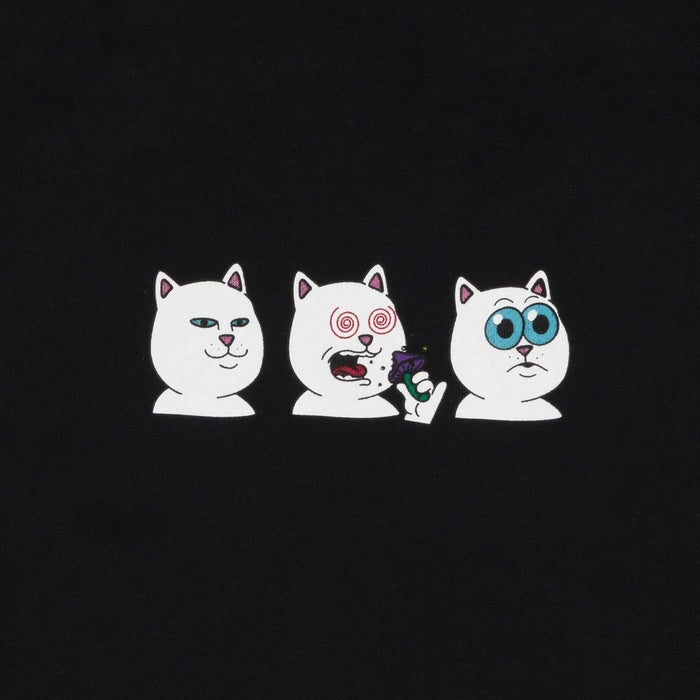 Shroom Diet Hoodie (Black) - Four Street