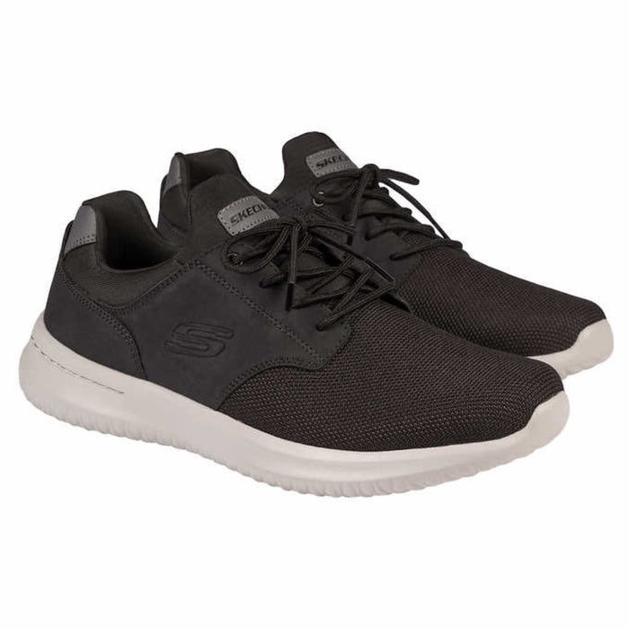 Skechers Men’s Delson Air-Cooled Shoes – Black 58876