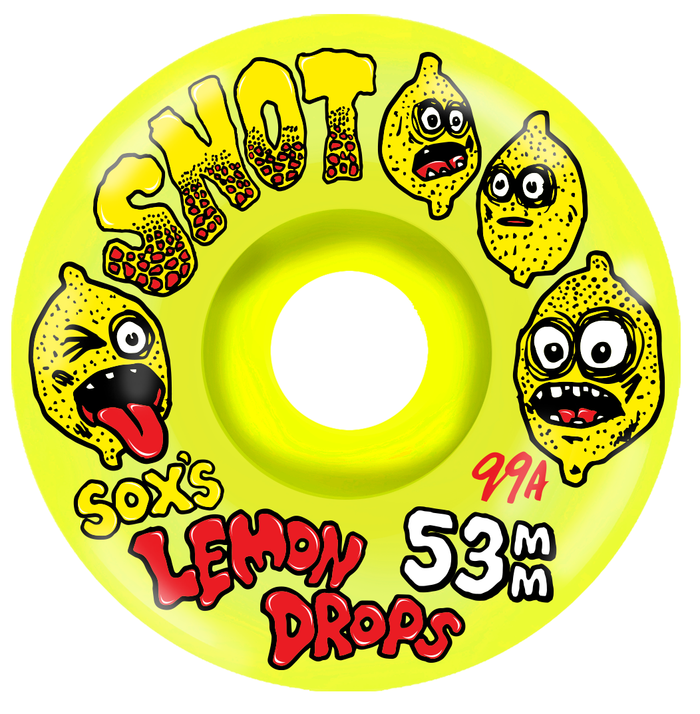 Snot - Sox Lemon Drops Conical Wheel (53mm)