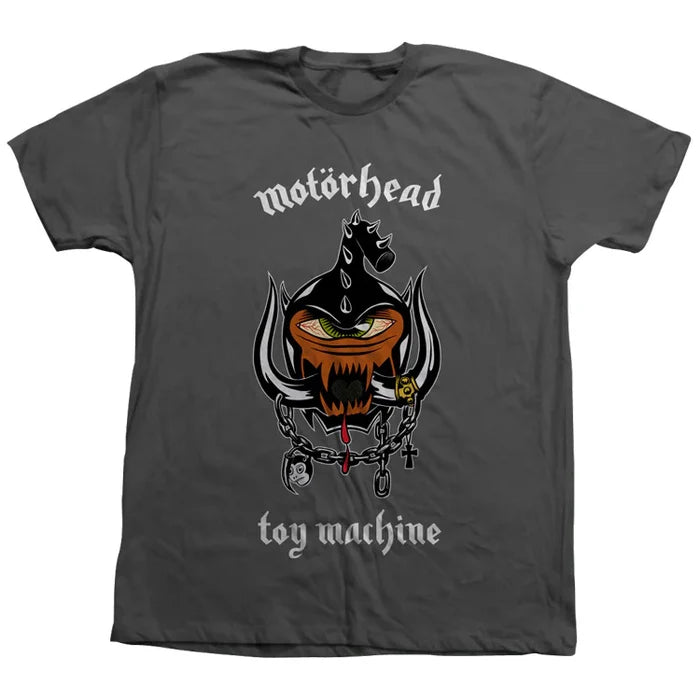 Toy Machine - Motorhead Tee (Charcoal) *SALE