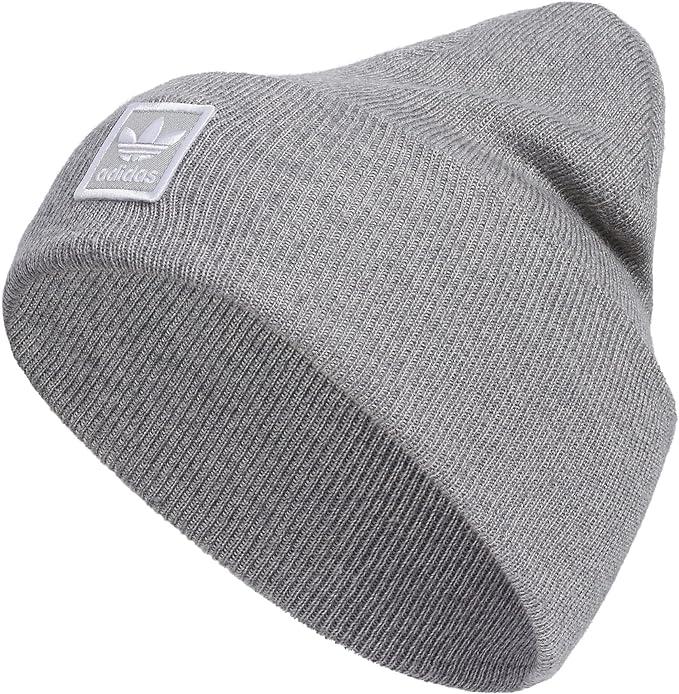 Adidas Unisex-Adult Tall Utility Cuff Beanie Grey - IQ5552
