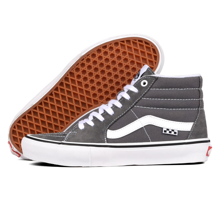 Vans - Skate Sk8-Hi (Pewter Grey/White)