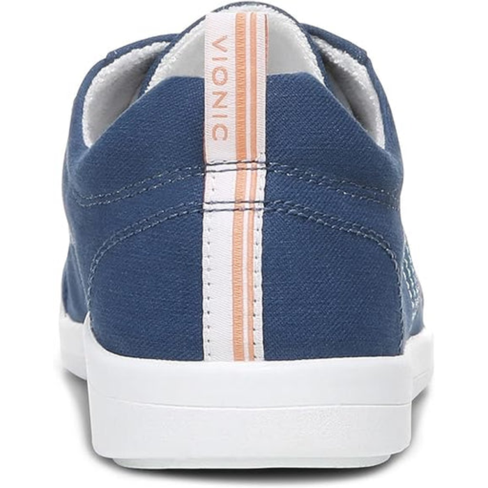 Vionic Beach Stinson Women’s Canvas Lace-Up Sneakers – Comfort Shoes