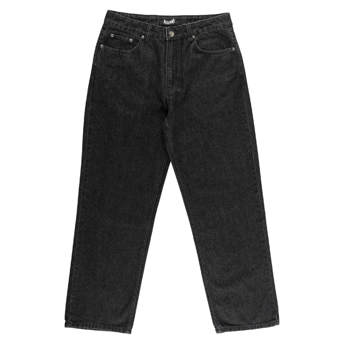 Welcome - Immortal Loose Straight Denim (Washed Black) *SALE