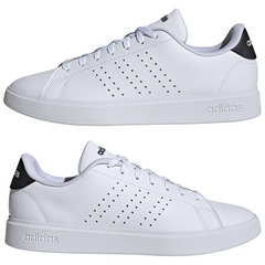 Adidas Women’s Advantage 2.0 Shoes – White/Silver IH3452