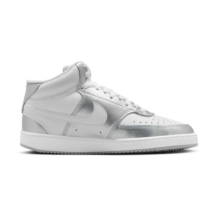 Nike Women’s Court Vision Mid 'Silver Grey' Shoes  – CD5436-108