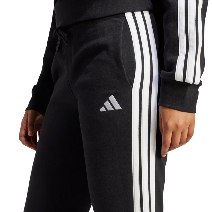 Adidas Women’s Essentials 3-Stripes Fleece Slim Pants – HZ5753